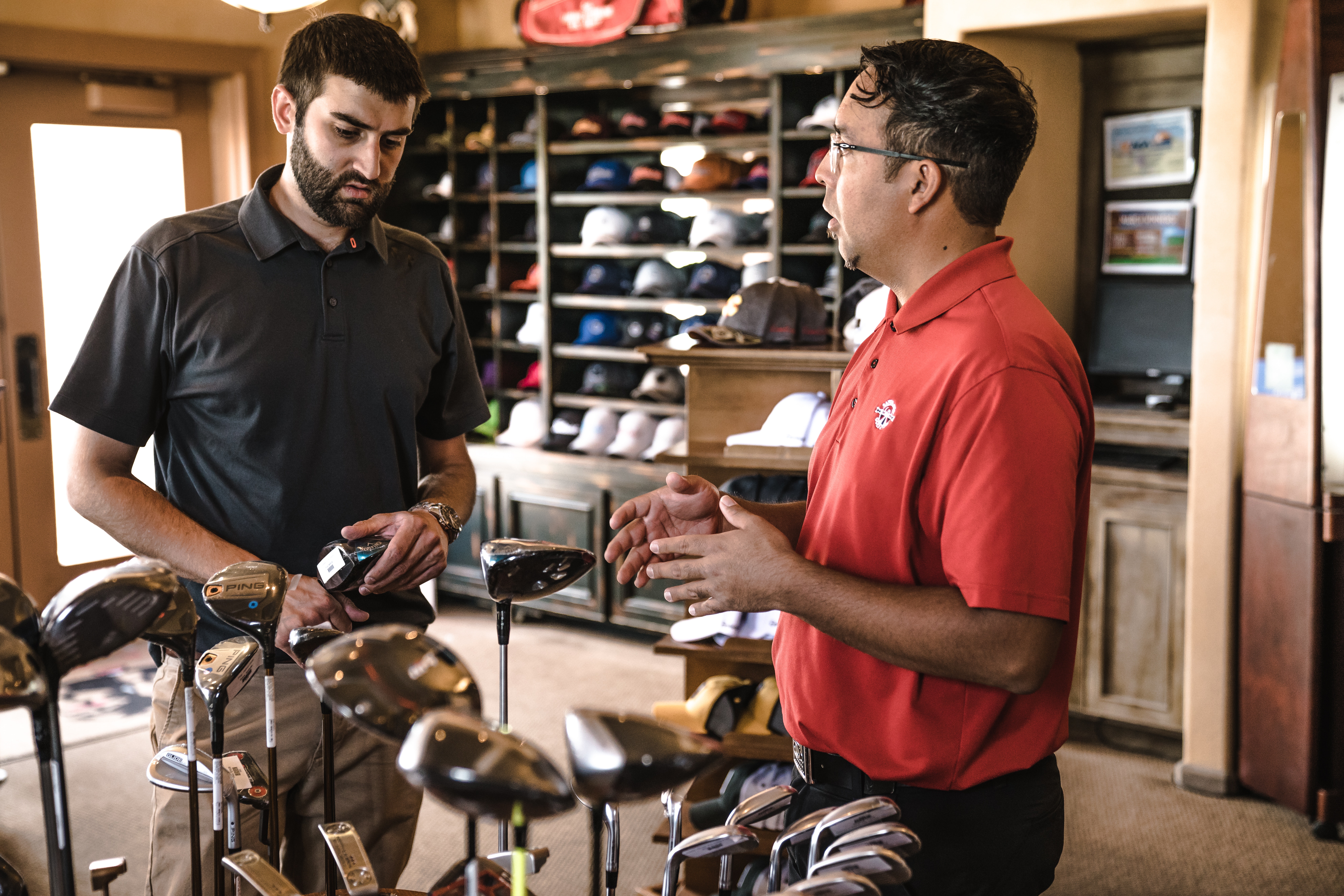 Golf Clubhouse Manager Dealing With Difficult Customer