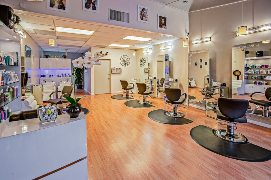 Salon equipment purchased with equipment financing
