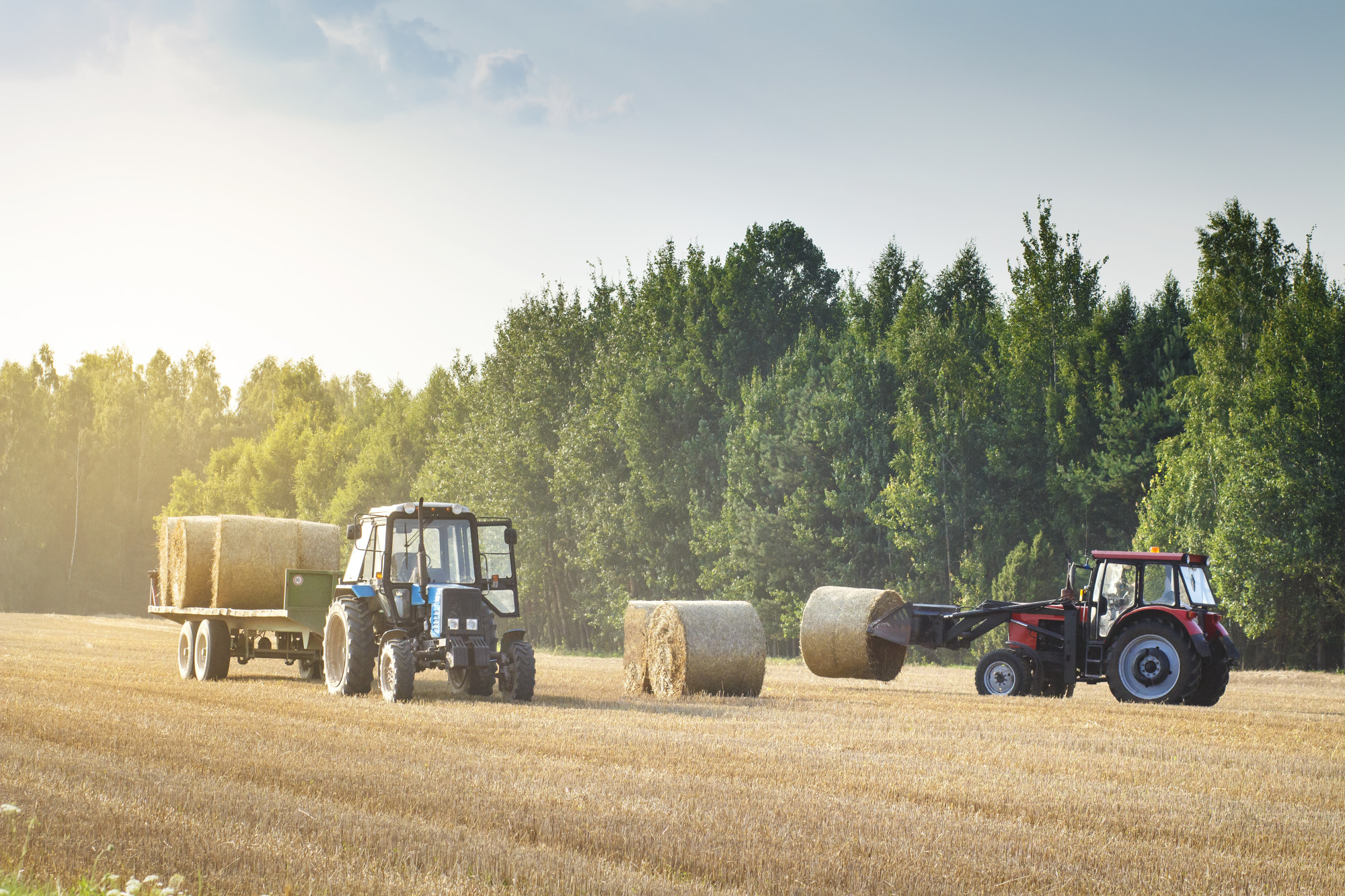 Farming Equipment Purchased with a Tractor Loan