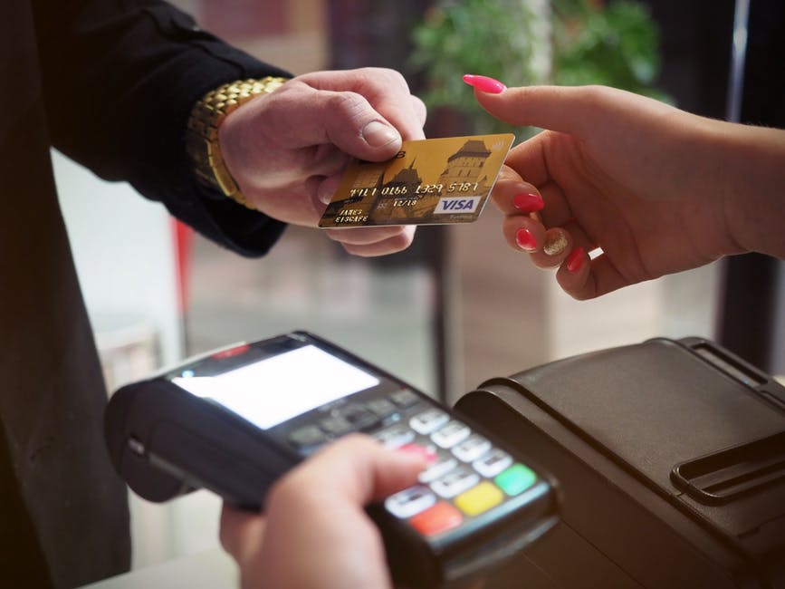Customer Paying for a Product
